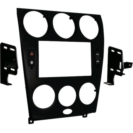 Metra Mazda 6 2006-2008 1-Din/2-Din In-Dash Mounting Kit, Black 997524B